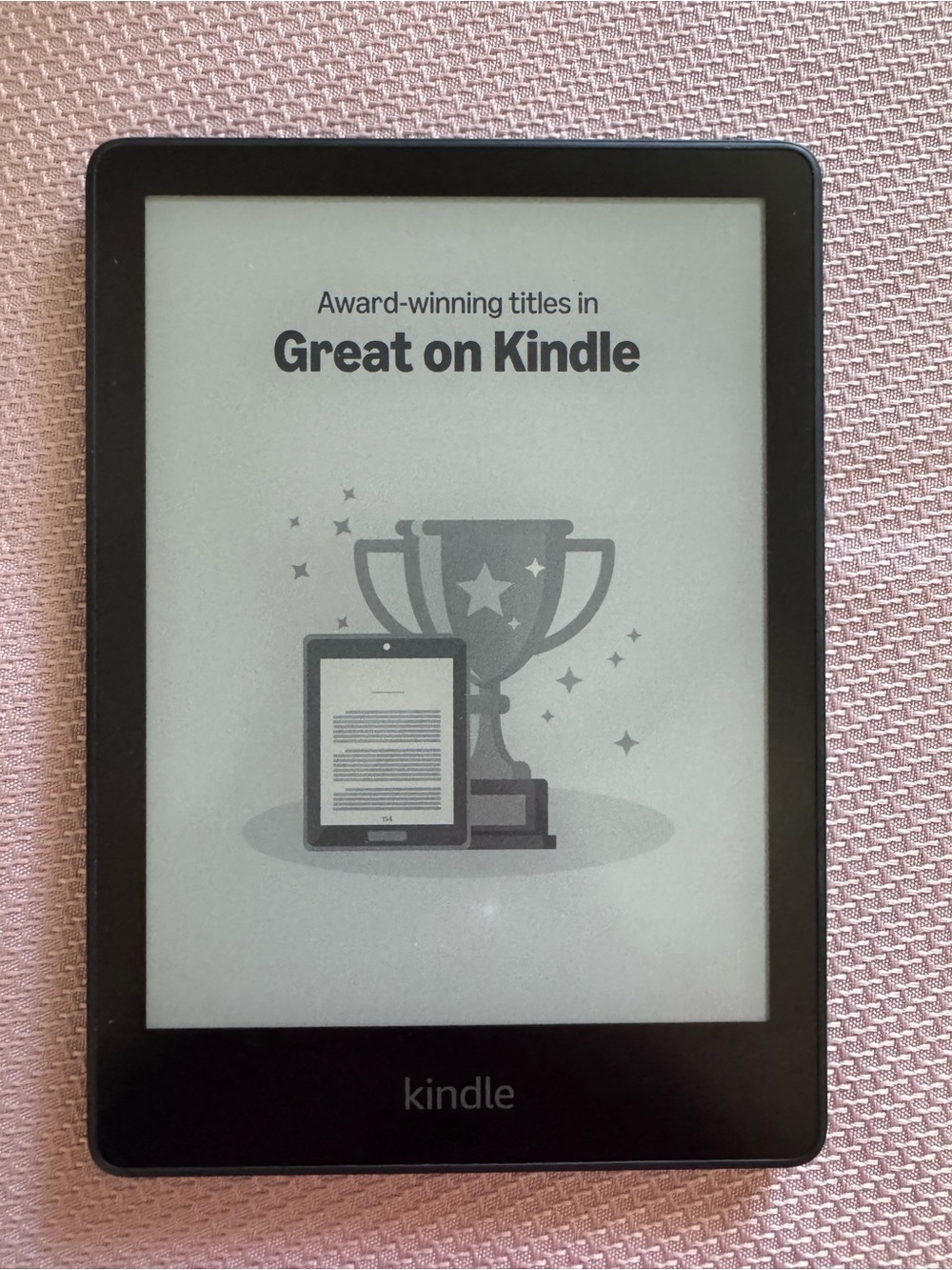 Kindle E-Reader in Black - Lightweight E Ink Reading Device